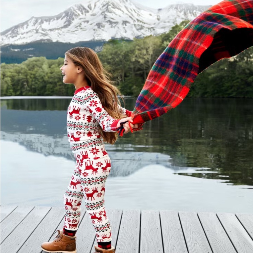 Hanna Andersson Dear Deer Kids Pajama Set